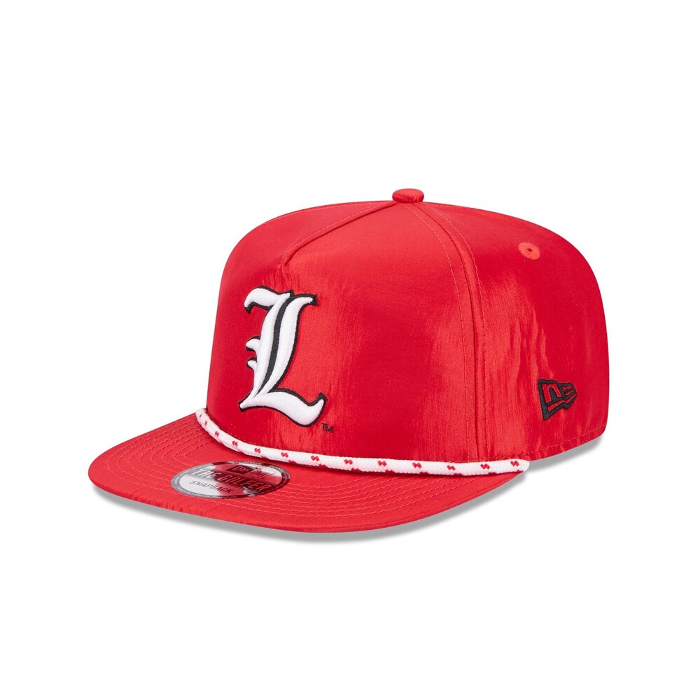 New Era Louisville Cardinals Team Rope Golfer Hat - One Size
